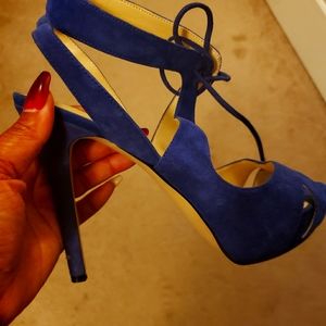 Royal Blue Guess Heels